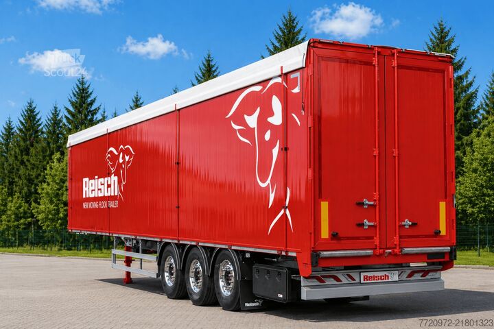 Ikäyvä lattiasemitraileri Reisch Schubboden Move-R 92m³ 8mm Funk 7000kg
