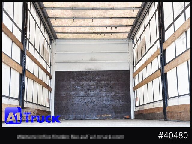 Wissellaadbak met open laadbak en zeil WECON WPR 745, verzinkt, 2520  innen, Code XL