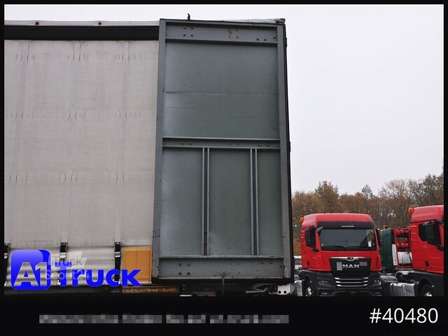 Wissellaadbak met open laadbak en zeil WECON WPR 745, verzinkt, 2520  innen, Code XL