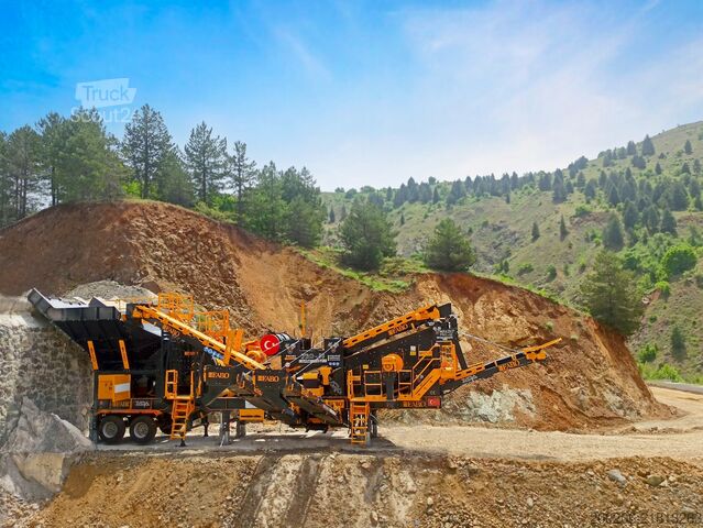 Breek- en zeefinstallaties FABO PRO-90 Semi-Mobile Crushing Plant