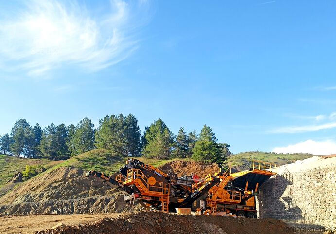 Breek- en zeefinstallaties FABO PRO-90 Semi-Mobile Crushing Plant