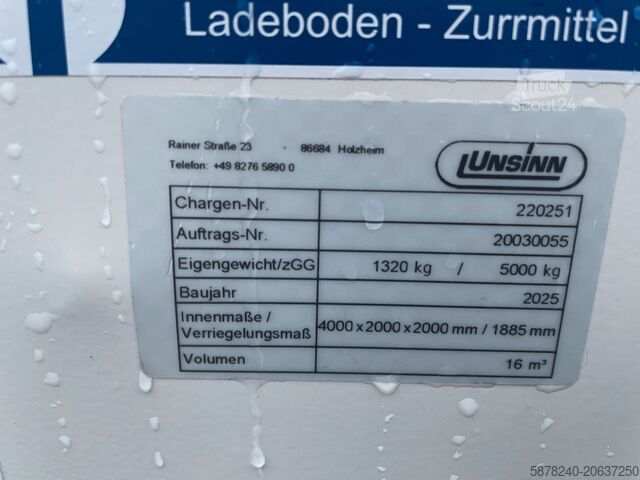 Контейнер на ролка UNSINN Fahrzeugbau Spezial-Grünschnittmulde