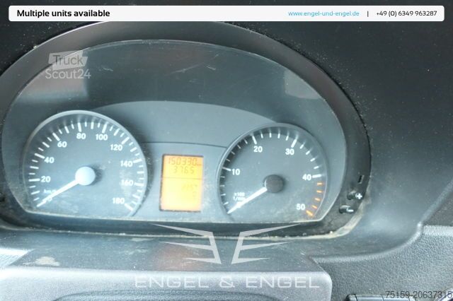 Fourgon tôlé mercedes-benz SPRINTER 310 CDI MAXI EURO-5 KOFFER REGALE KAMERA DURCHGANG COC