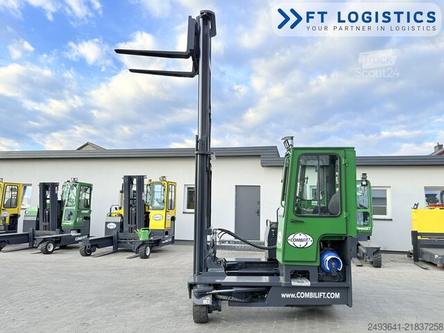 četruvirzienu iekrāvējs Combilift C4000 GAS DUPLEX 4100 FREE-LIFT CABIN
