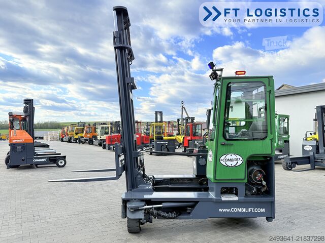 4-vejs gaffeltruck Combilift C4500 GAS DUPLEX 5500 FORK POSITIONER
