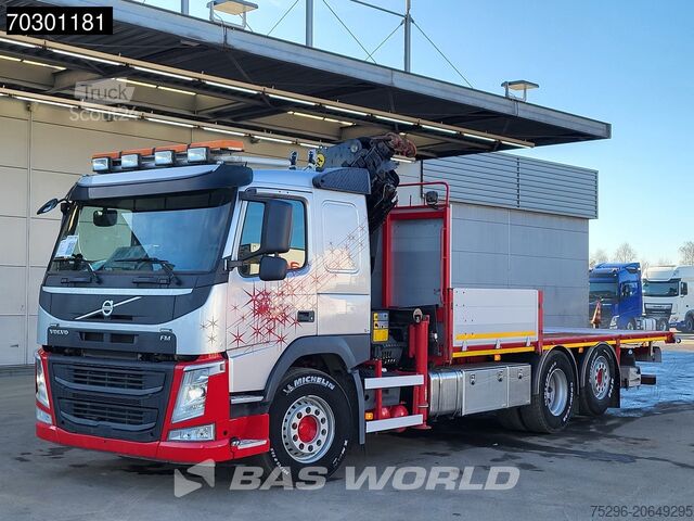Lastplattform Volvo FM 410 FM 6X2 Palfinger PK 26002-EH E Kran Cran...