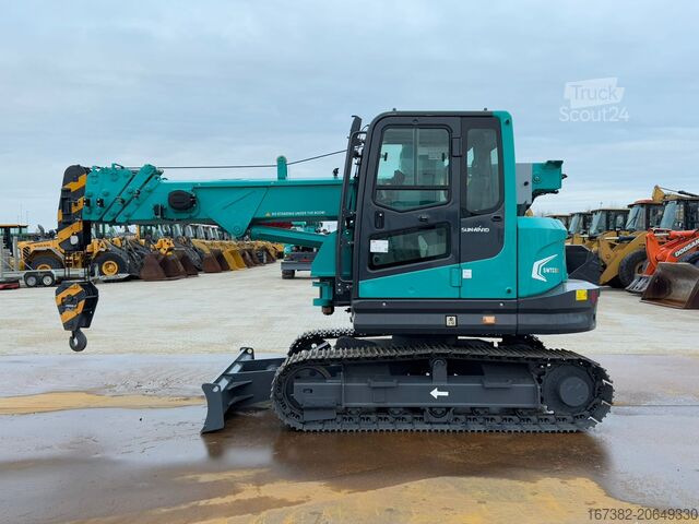 Guindaste móvel Sunward SWTC5D Telescopic Crawler Crane - CE certifiedd