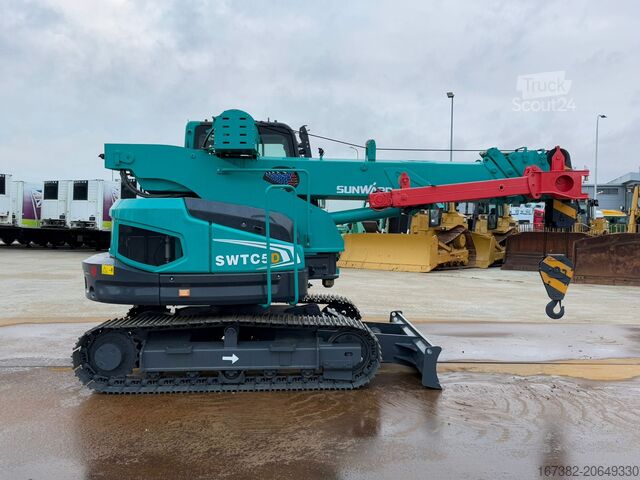 Мобильный кран Sunward SWTC5D Telescopic Crawler Crane - CE certifiedd