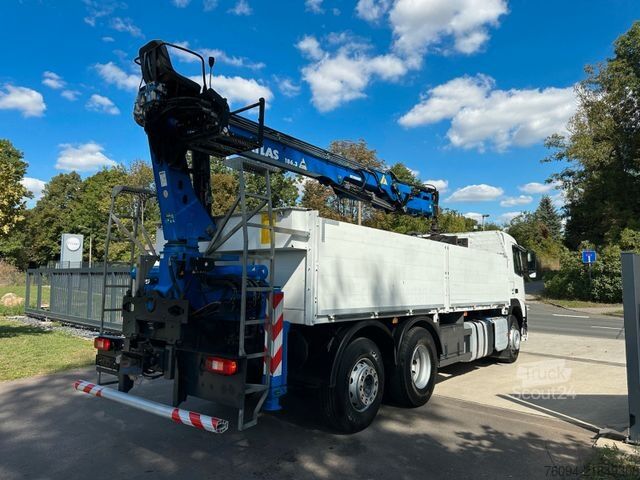 Grua montada em camião VOLVO FM 420 Baustoff 6x2 lift/lenk Atlas Kran