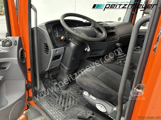 Platformas kravas automašīna ar tentu Mercedes-Benz Atego 1224 L