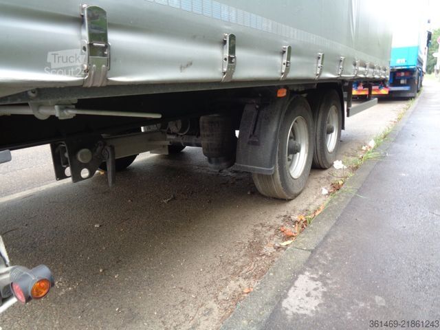 Otvorený príves s plachtou FLIEGL TKF 118, Durchlader, Schiebeplane, ..