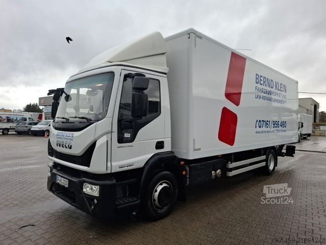 Camion caisson IVECO ML140-280P,LBW,Koffer,Klima,Luftf.,