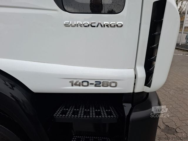 Camion caisson IVECO ML140-280P,LBW,Koffer,Klima,Luftf.,