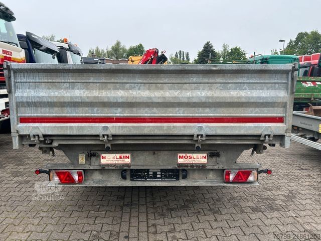 Трёхсторонний самосвальный прицеп MÖSLEIN ALU 3Skipper Tandem Tieflader mit 2 Rampen