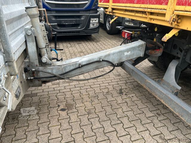 Üç yöne devirmeli römork MÖSLEIN ALU 3Skipper Tandem Tieflader mit 2 Rampen