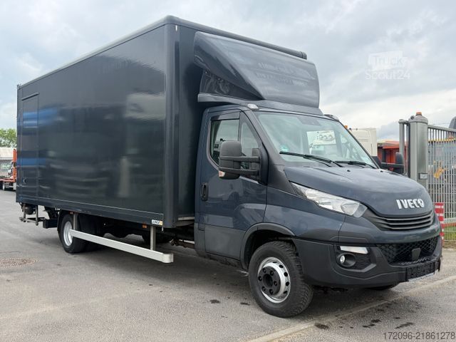 Dubă cu caroserie tip cutie IVECO Daily 72c18 HiMatic, Koffer, Palfinger, Tüv neu!