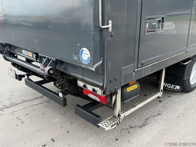 Dubă cu caroserie tip cutie IVECO Daily 72c18 HiMatic, Koffer, Palfinger, Tüv neu!