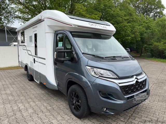 Teilintegriertes Wohnmobil GIOTTILINE Toscan 74NF-Hubbett