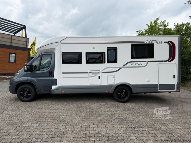 Teilintegriertes Wohnmobil GIOTTILINE Toscan 74NF-Hubbett