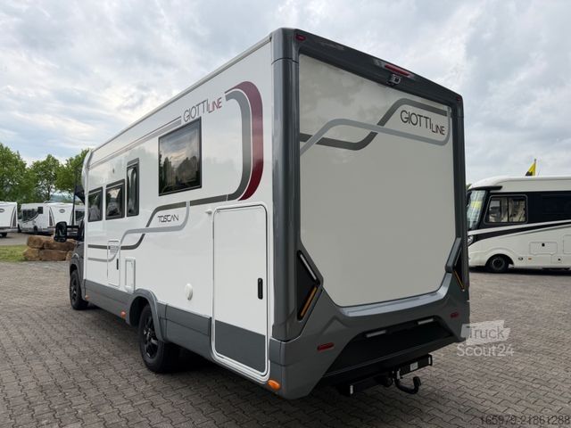 Teilintegriertes Wohnmobil GIOTTILINE Toscan 74NF-Hubbett