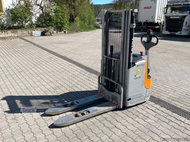 Käsikäyttöinen pinoaja STILL EXV12i Ex geschützt 24V Geh Hochhubwagen Elektro