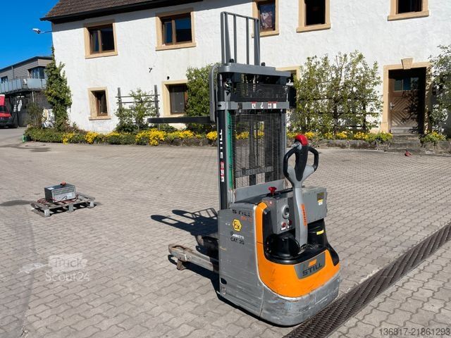 Käsikäyttöinen pinoaja STILL EXV12i Ex geschützt 24V Geh Hochhubwagen Elektro