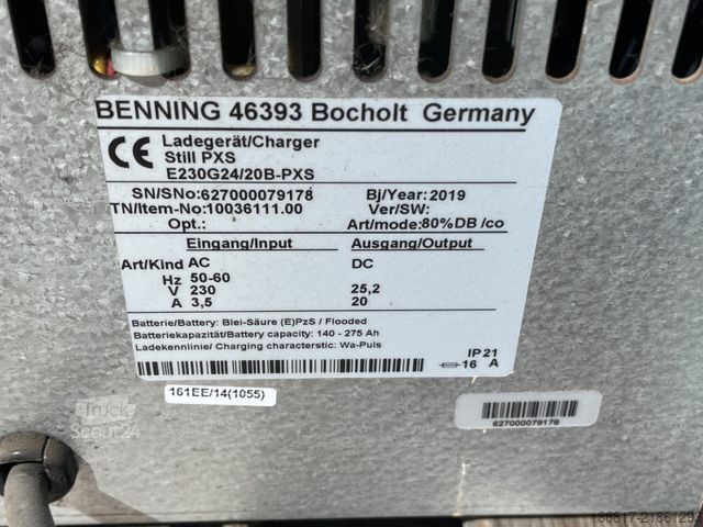 Manuel stabler STILL EXV12i Ex geschützt 24V Geh Hochhubwagen Elektro