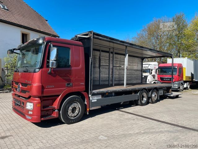 Içecek kamyonu MERCEDES-BENZ Actros 2536 LLL MP3 Schwenkwand LBW Lenkachse