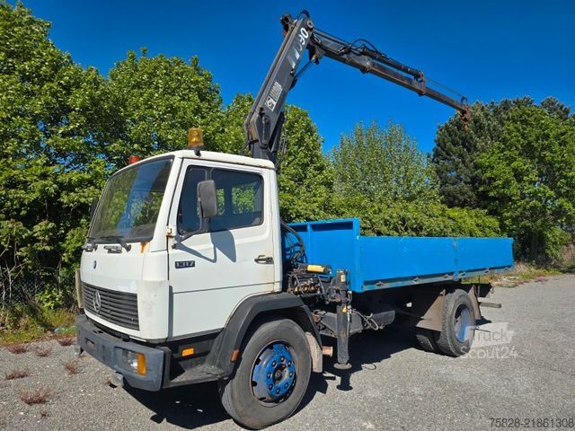 Kiepwagen MERCEDES-BENZ Ecoliner 1317 / Kipper - Kran Hiab 090