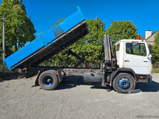 Kiepwagen MERCEDES-BENZ Ecoliner 1317 / Kipper - Kran Hiab 090
