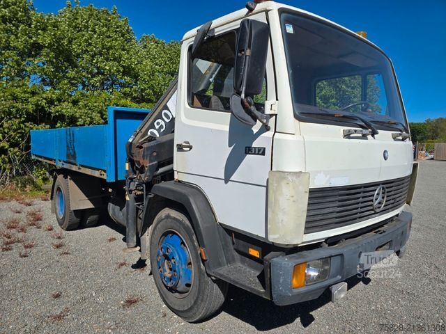 Kiepwagen MERCEDES-BENZ Ecoliner 1317 / Kipper - Kran Hiab 090