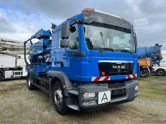 Vakuumtankbil MAN TG-M 18.340 4x2  Saug + Spülwagen Müller Vacumas