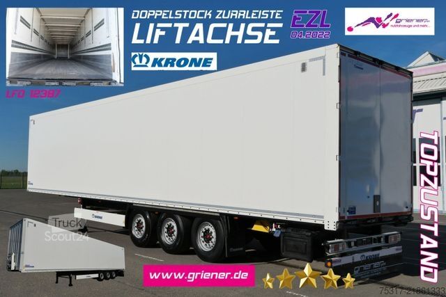 Kutu dorse KRONE SD 27/ DOPPELSTOCK / ZURRLEISTE /LIFTACHSE /SAF