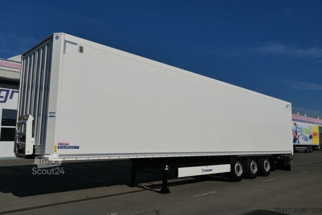 Semi-remorque fourgon KRONE SD 27/ DOPPELSTOCK / ZURRLEISTE /LIFTACHSE /SAF