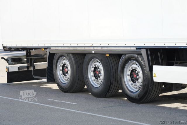 Semi-remorque fourgon KRONE SD 27/ DOPPELSTOCK / ZURRLEISTE /LIFTACHSE /SAF