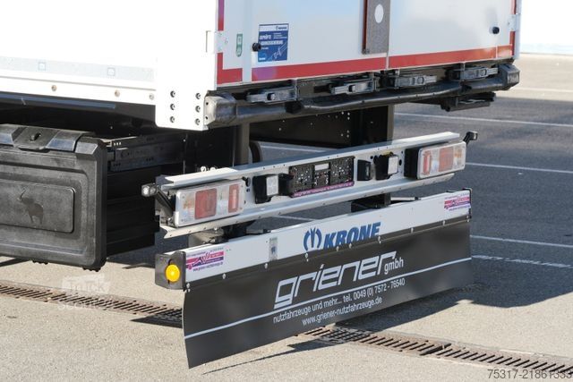 Semi-remorque fourgon KRONE SD 27/ DOPPELSTOCK / ZURRLEISTE /LIFTACHSE /SAF