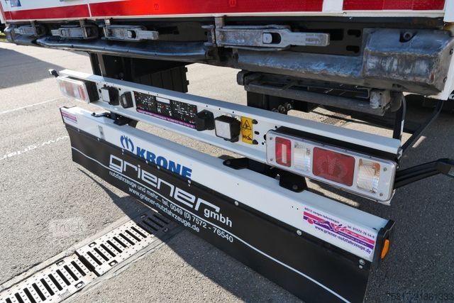 Semi-remorque fourgon KRONE SD 27/ DOPPELSTOCK / ZURRLEISTE /LIFTACHSE /SAF