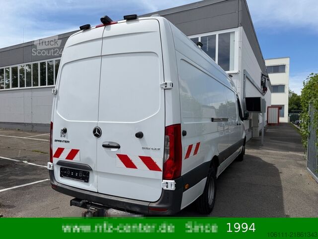 Furgon z wysokim dachem MERCEDES-BENZ Sprinter 516 CDI KASTEN MAXI SORTIMO RWD/AHK3,5t