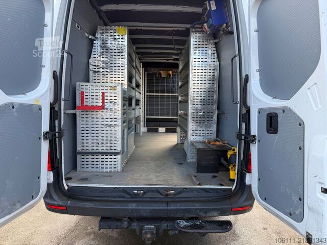Furgon z wysokim dachem MERCEDES-BENZ Sprinter 516 CDI KASTEN MAXI SORTIMO RWD/AHK3,5t