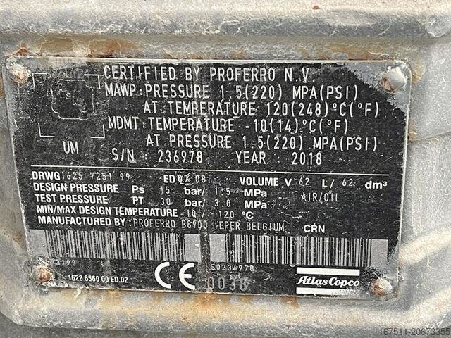 Kompresorius Atlas Copco GA 55