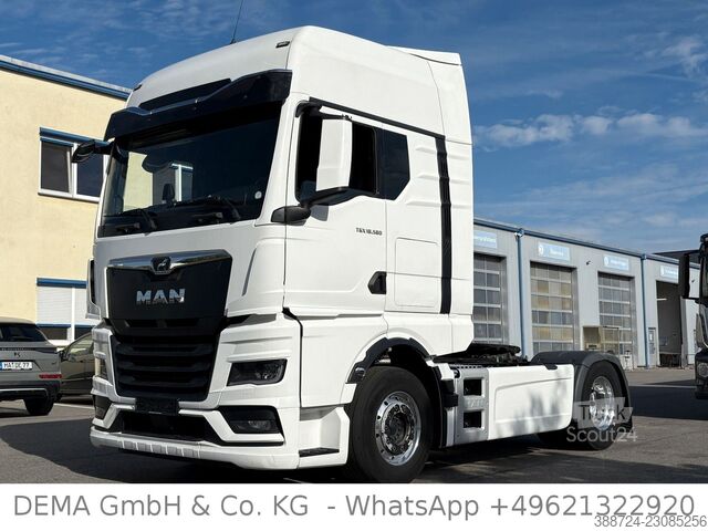 وحدة جرار قياسية MAN TGX18.580*E6e*Intarder*Alu*Vollspoiler*Klima*TÜV