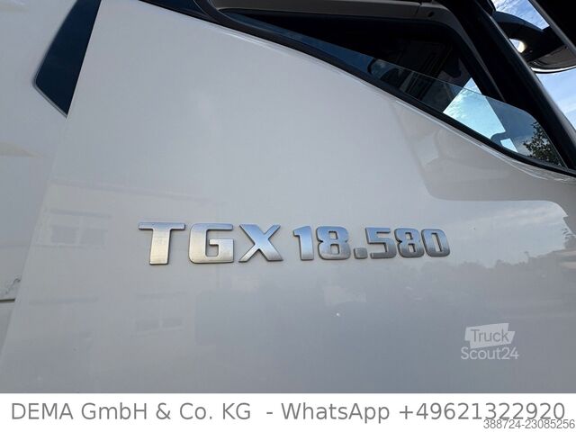 وحدة جرار قياسية MAN TGX18.580*E6e*Intarder*Alu*Vollspoiler*Klima*TÜV