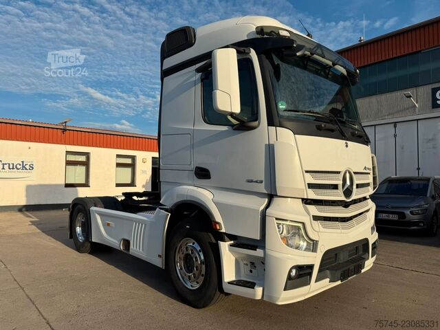 Standardowy ciągnik siodłowy MERCEDES-BENZ ACTROS 1843 * RETARDER * ALCOA * VOLLVERKLEIDUNG