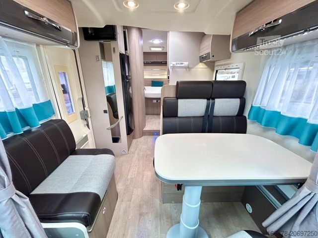 Camping-car semi-intégré CHAUSSON Flash 718 XLB *Queensbett-Hubbett*