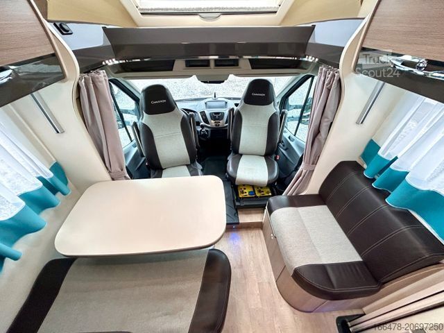 Camping-car semi-intégré CHAUSSON Flash 718 XLB *Queensbett-Hubbett*