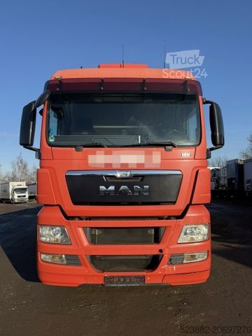 Kastes kravas automašīna MAN TGX26.480 Schlafkabine*Durchlader*RET*Lift-Lenk