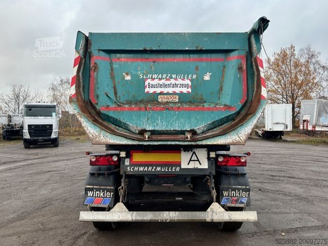 Semi-reboque basculante SCHWARZMÜLLER 25m³*Stahlmulde*LIFT*BPW*Plane*Podest