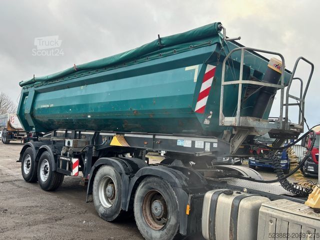 Semi-reboque basculante SCHWARZMÜLLER 25m³*Stahlmulde*LIFT*BPW*Plane*Podest