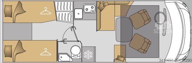 Integrisani kamper MOOVEO Int 69EB Fiat 180PS Automatik