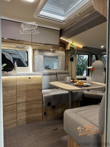 Integriertes Wohnmobil EURAMOBIL Integra Line 720 EF RFK Alde Luftfahrwerk